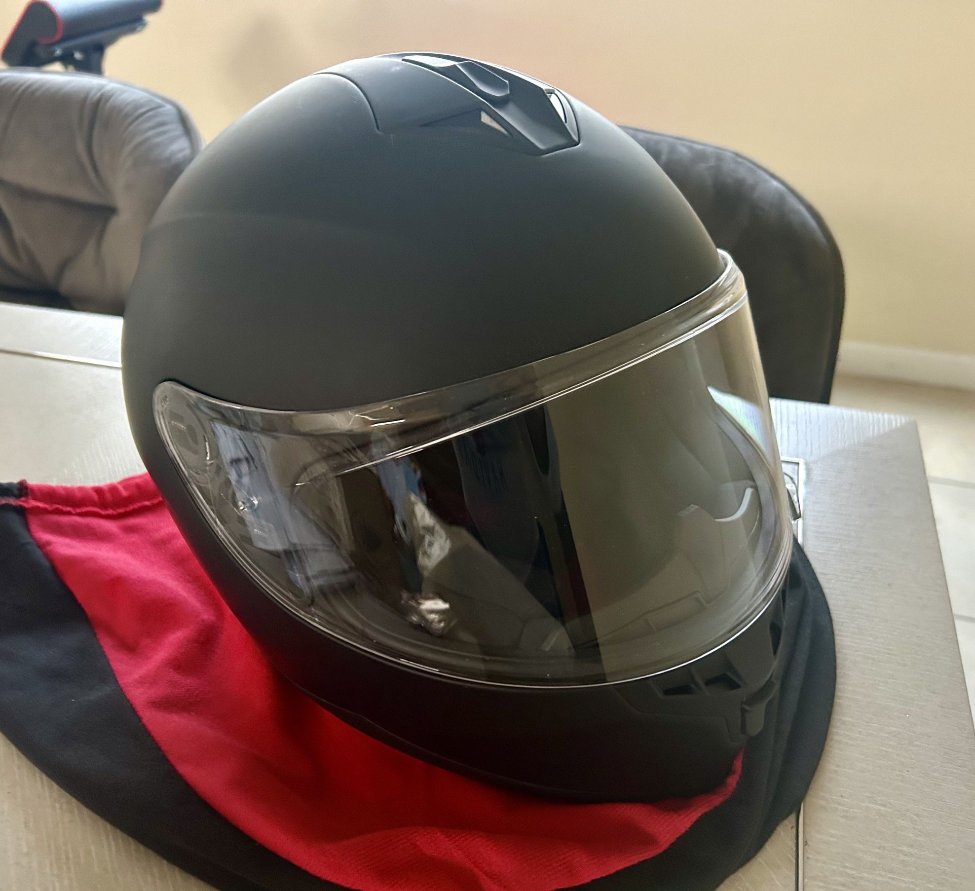 Motorcycle Helmet with Bluetooth New Size L