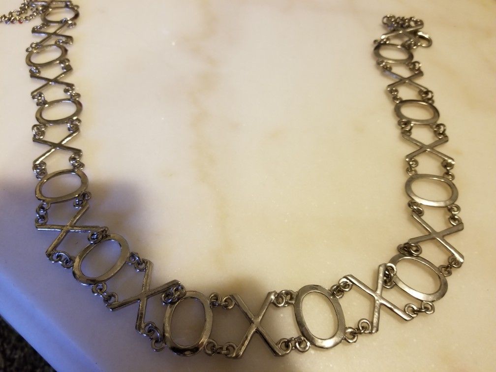 X O Metal Belt
