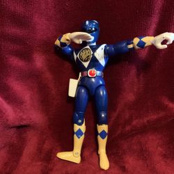 1994 Karate Blue Power Ranger Action Figure 