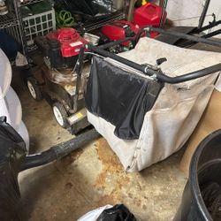 Honda Gas Powered Walk Behind 3-in-1 Leaf Vacuum/Chipper/Blower