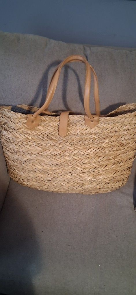 Beach Straw Bag