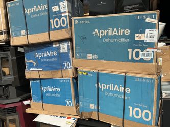 Aprilaire Whole house Humidifier 70 pints per day and 100 pints per day. $950 and $1450 respectively