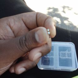 Real Diamond Earrings 70$