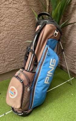 Ping E2 Enhanced Ergonomics Golf Stand Bag w/4-Way Divider and 6 Zipper Pockets