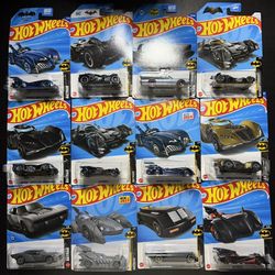 Hot Wheels Batman Bundle (12) Vehicles