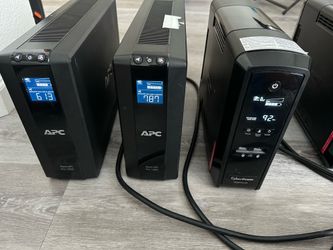 APC CyberPower Battery BackUp & Surge Protector