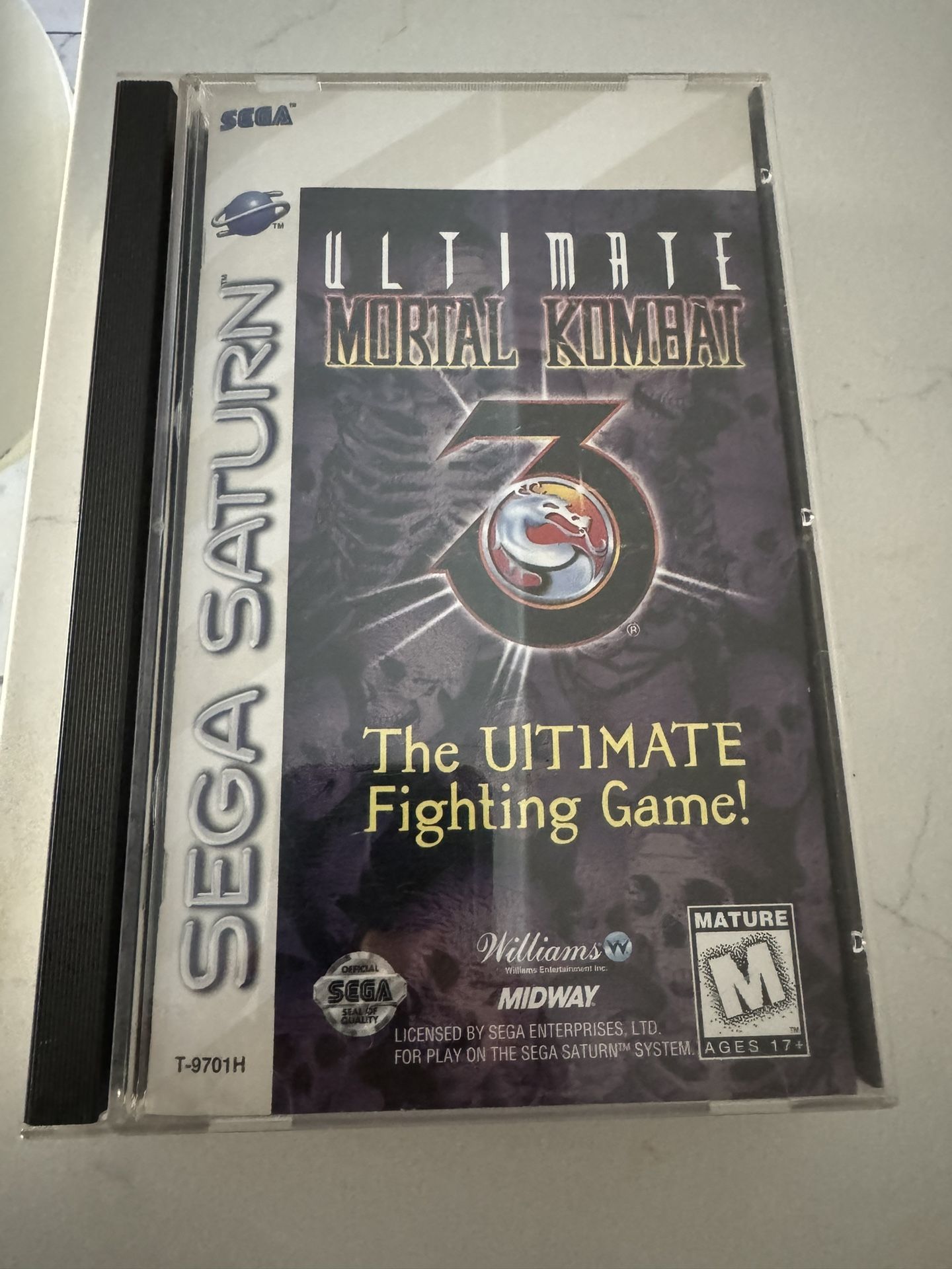 Ultimate Mortal Kombat 3 Sega Saturn
