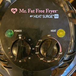 Mr. Fat Free Fryer by Heat Surge – The Original Glass Infrared Oven
