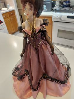 16" Victorian porcelain doll