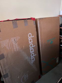 BRAND NEW Newton Twin Mattress + Dadada bed frame