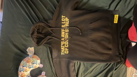 Awfull lotta cough syrup hoodie From the store