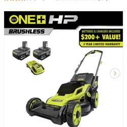 Used Ryobi push Mower