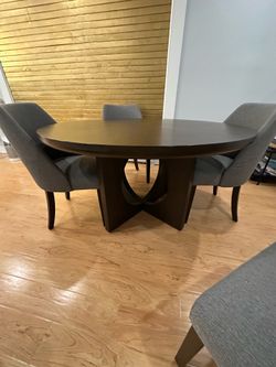 Dining table with 4 chairs
