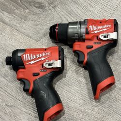 Milwaukee M12fuel Impact & Hammer Drill Tools Only $120 Pick Up Only
