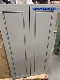 24" w x 42" h double door wall cabinet