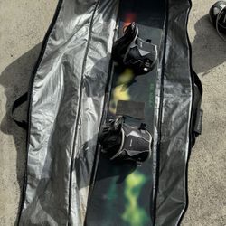 159 Snowboard, Size 11Boots, Bindings, Goggles