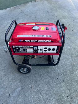 All Power 7500 Watt Power Generator