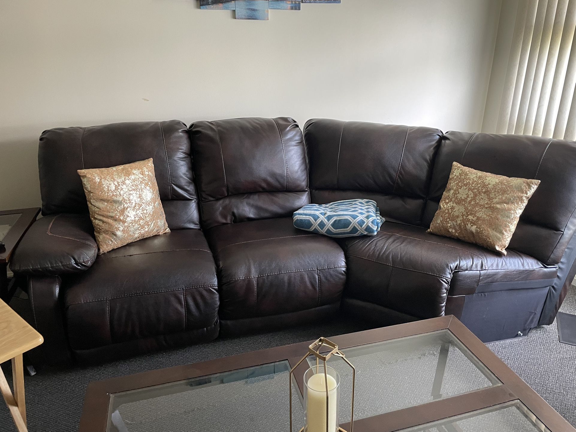 Touch Screen Sectional That Fits 6 To 8 People