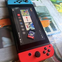 Nintendo Switch + Mario Party Game