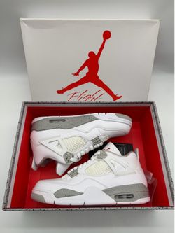 New Nike Air Jordan 4 Retro White Oreo CT8527-100 Men’s Size 9.5 NEW