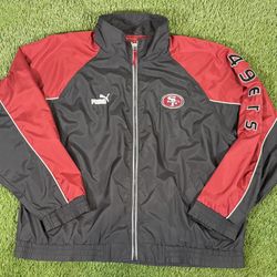 Vintage San Francisco 49ers Puma Windbreaker 