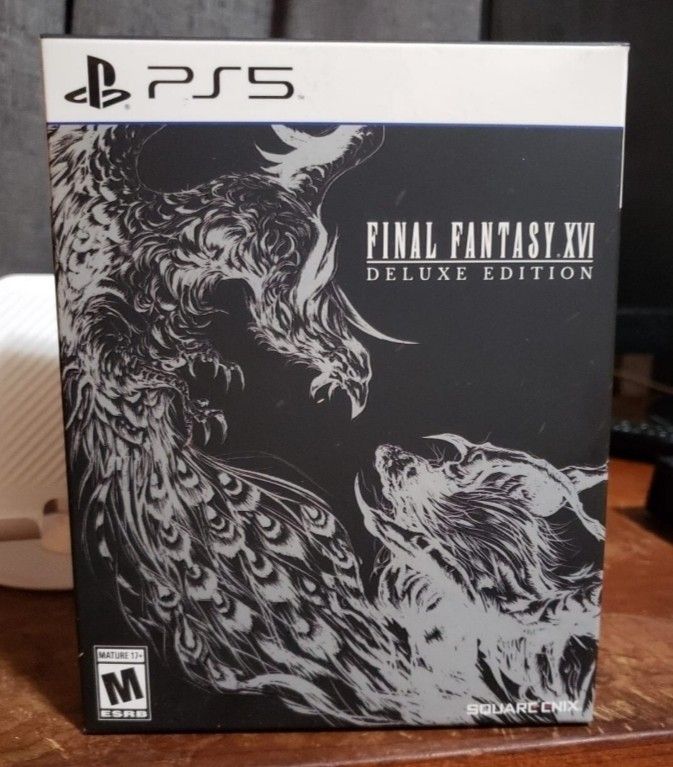 Final Fantasy XVI Deluxe Edition + Bestbuy Steelbook Case PS5