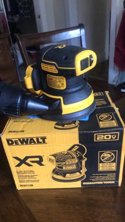 20v max XR cordless brushless orbital sander only tool