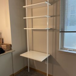 CB2 Stairway Wall Mounted Desk & Shelves