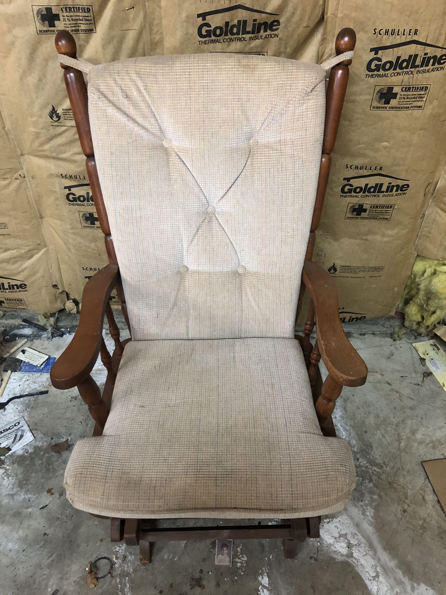 Rocking Chair with Cushions