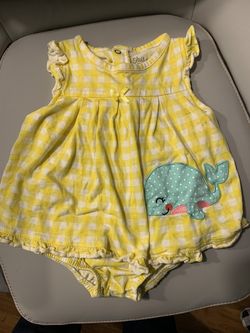 Baby girl whale dress