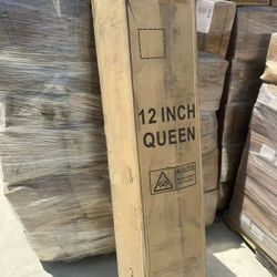 ABLYEA Queen Mattress 12" Brand New Hybrid