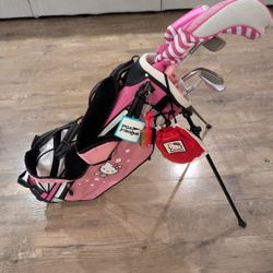 Hello Kitty Junior Golf Clubs Ages 5-8