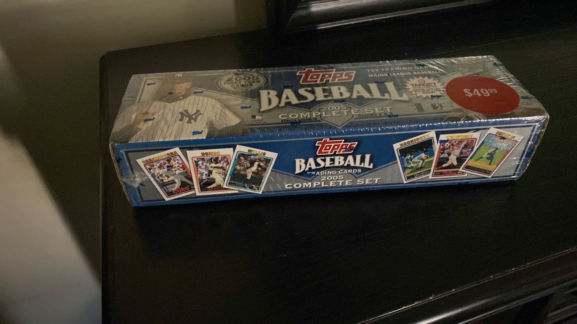 Baseball trading cards