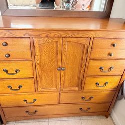 Juego De Cuarto Con Espejo En Perfecto Estado