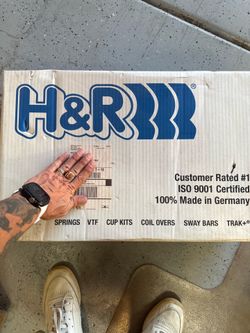 H&R lowering springs