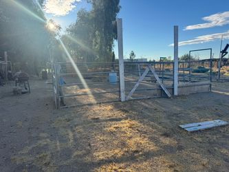 Corral para caballos o chivos