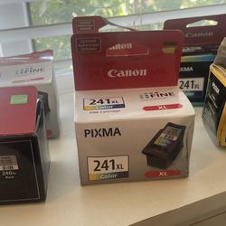 6 - Canon 240XL & 241XL Ink Cartridges