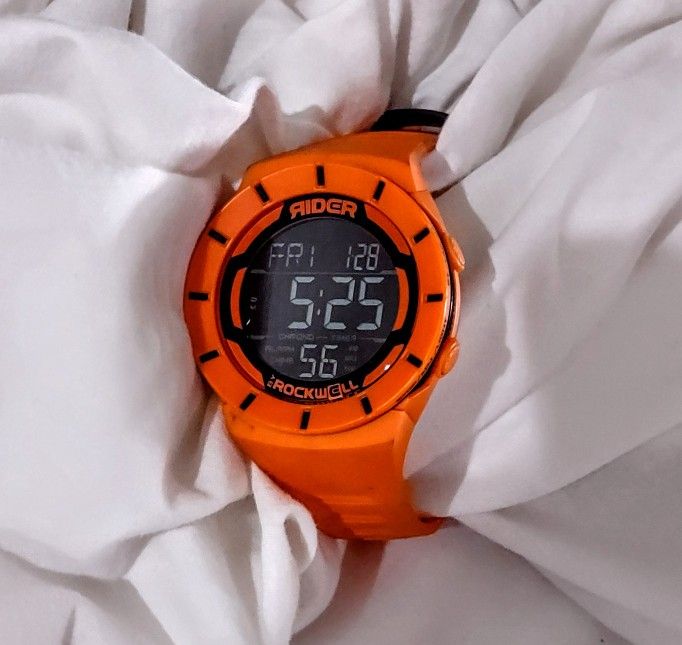 Rider Rockwell - The Coliseum Fit Watch - Orange