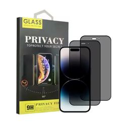 Privacy Screen Protector For Apple iPhone 14, 15, and 16 