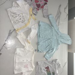 0/3 month girl shirts