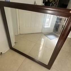 Oversized dresser mirror-Pick Up Only