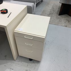 Small White Filing Cabinet 5b