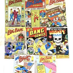 A315-    Lot of 8 Big Bang Comic Books Image in great condition