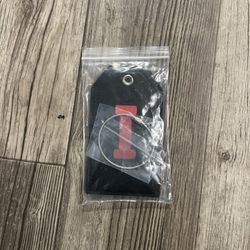 Casmonal Initial Leather Luggage Tag Travel Bag Tag Fully Bendable 1 pcs Set