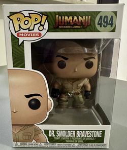 🎲2017 Funko POP! Movies Jumanji: Welcome to the Jungle #494 Dr. Smolder Bravestone🐅