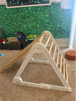 Little Partners Montessori Climbing Gym with Slide/Ramp