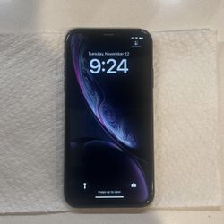 Apple iPhone XR 64 Gig Black Unlocked 