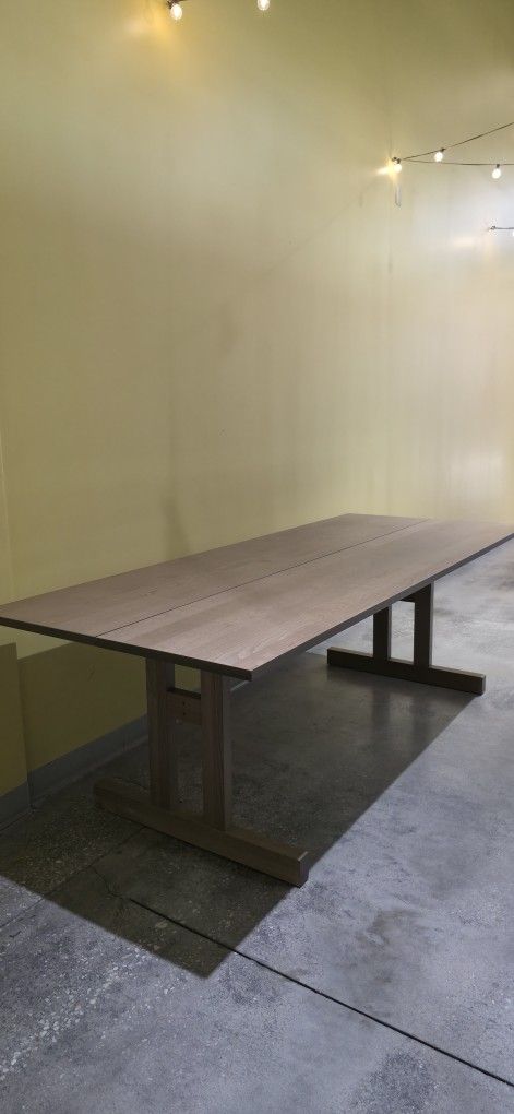 Dining table, 94 1/2x37 3/8"