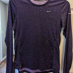 Nike Purple Tee. Size Medium. Dri Fit