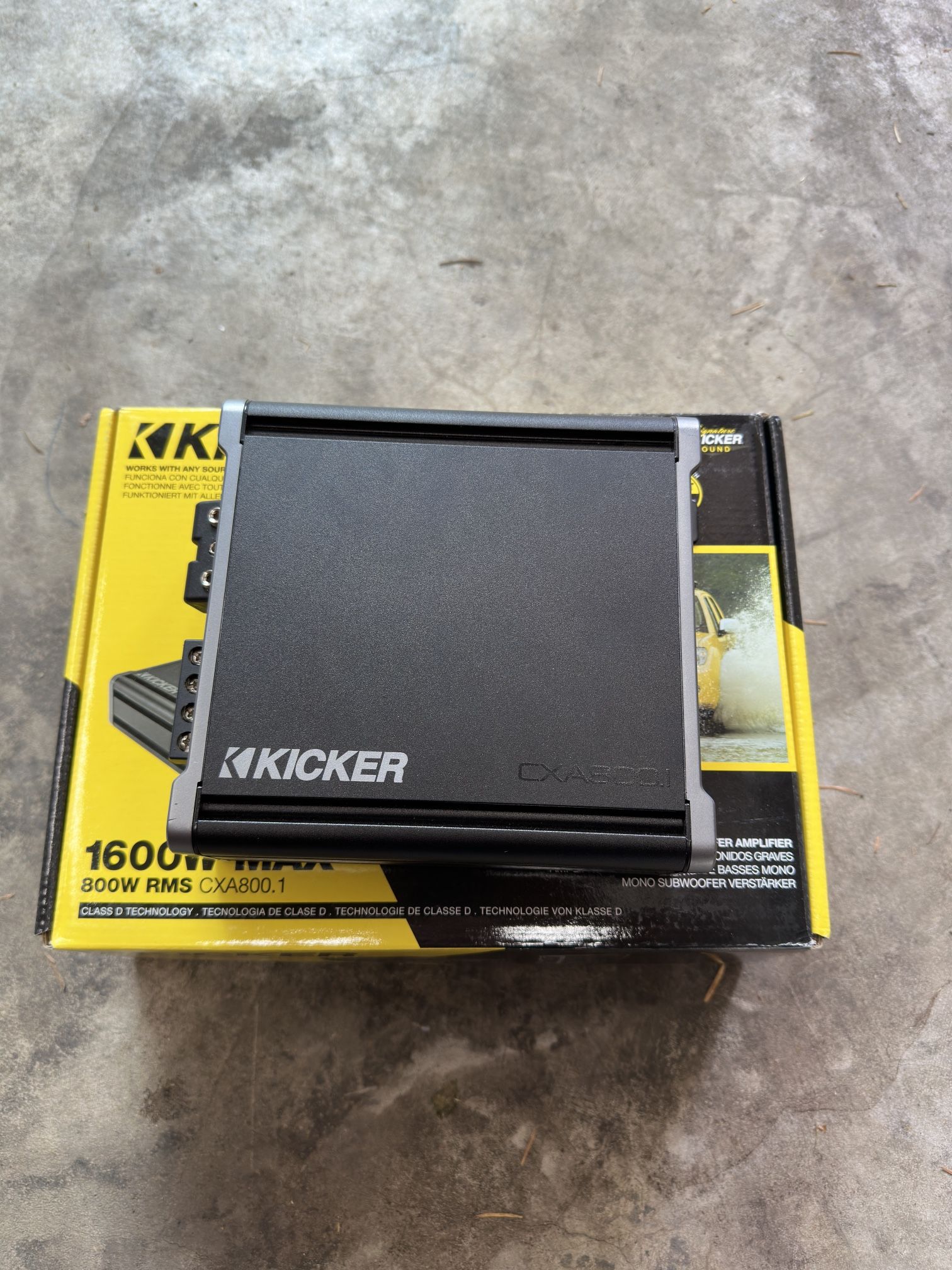 Kicker Amplifier
